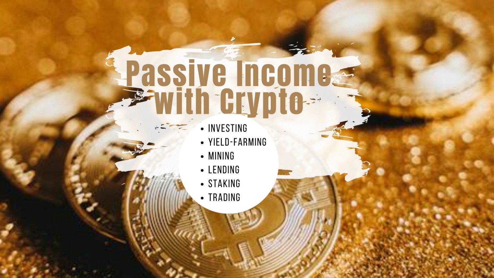 passive income with crypto