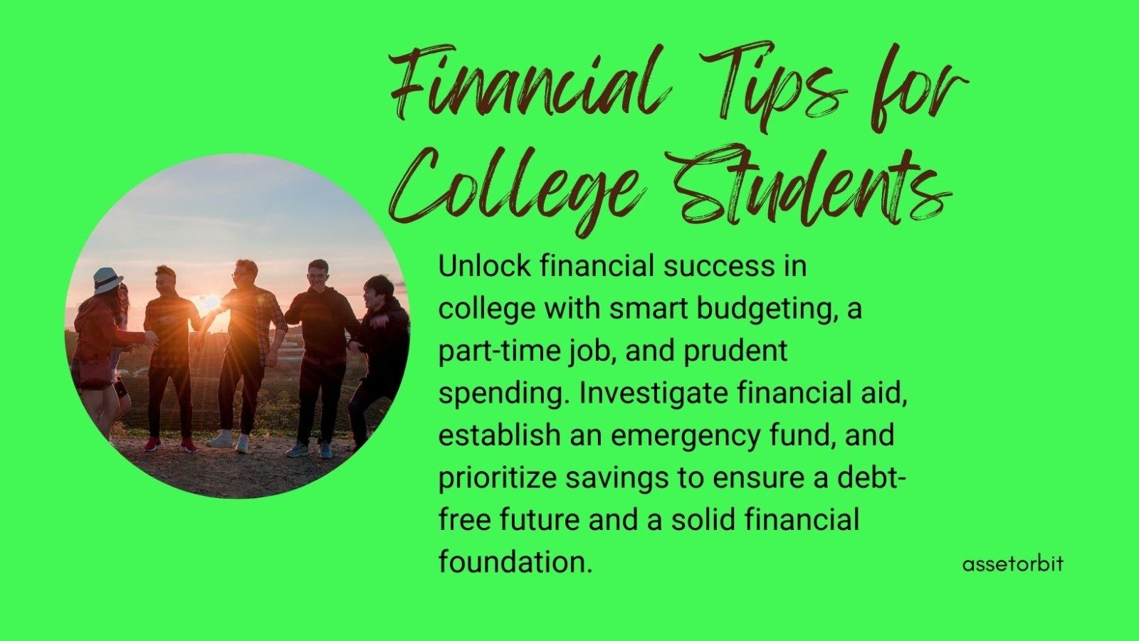 What are The Best Financial Tips for College Students?