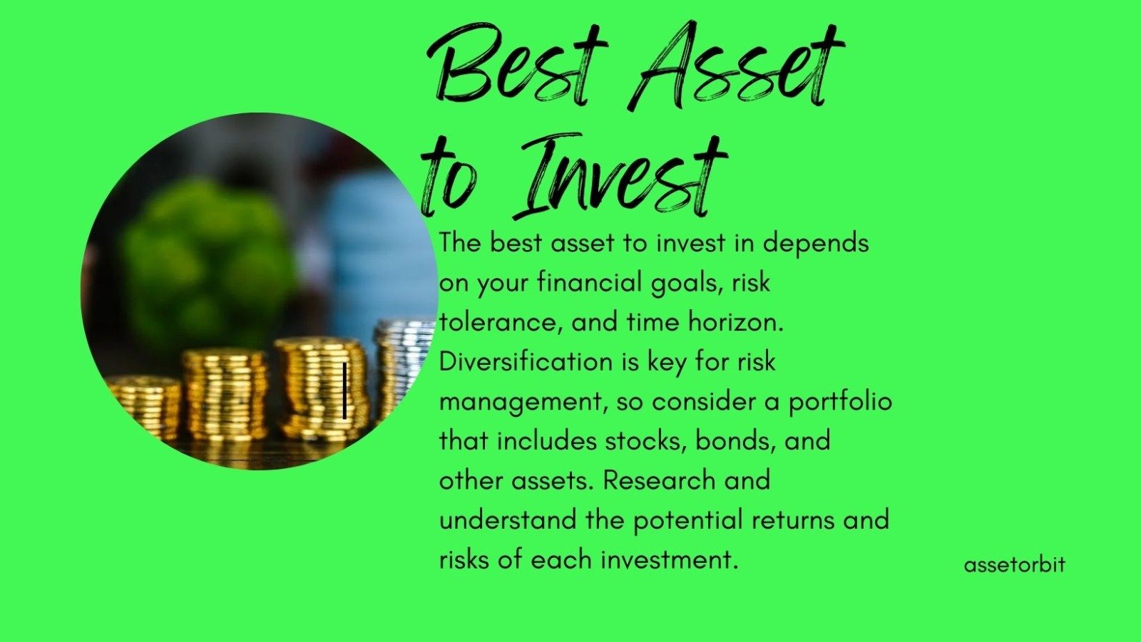 Best Assets to Invest in 2024 #Top Investment Plan with High Return