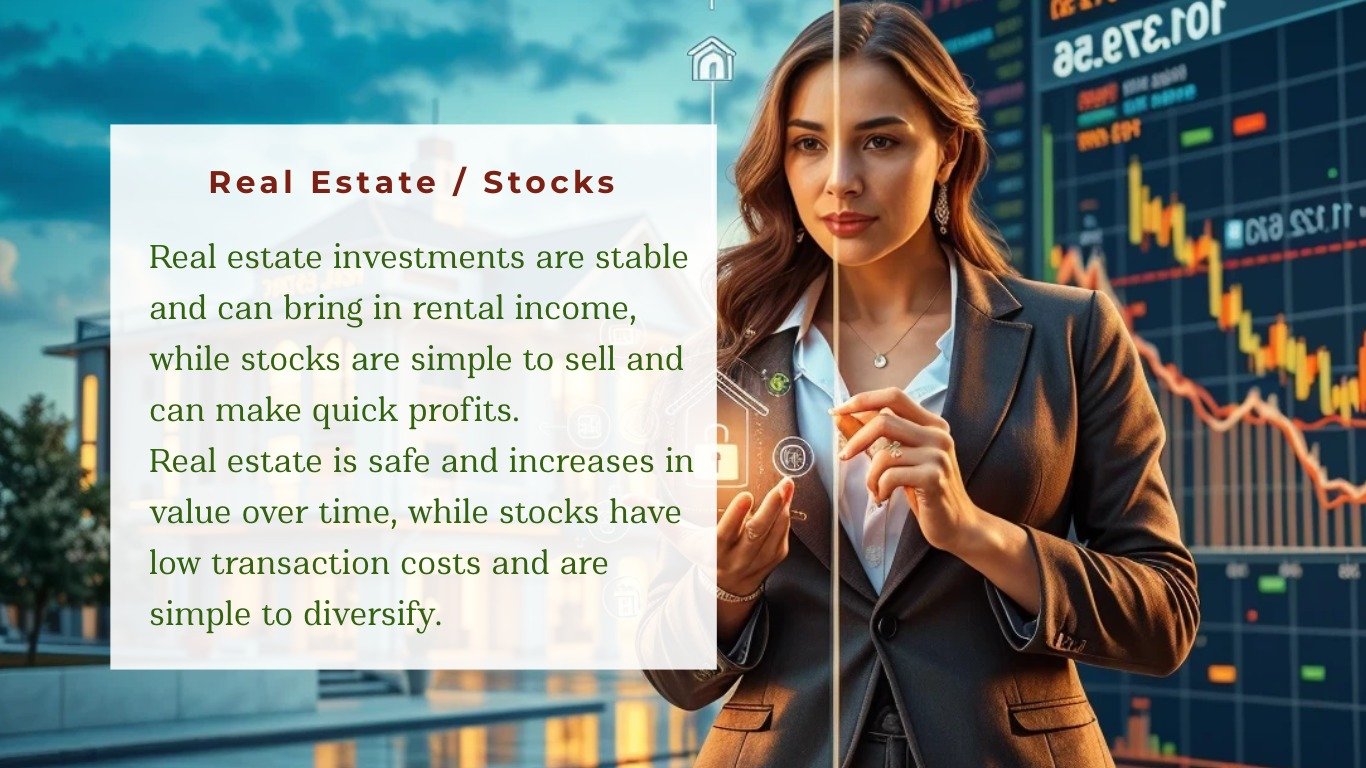 real estate vs stock market