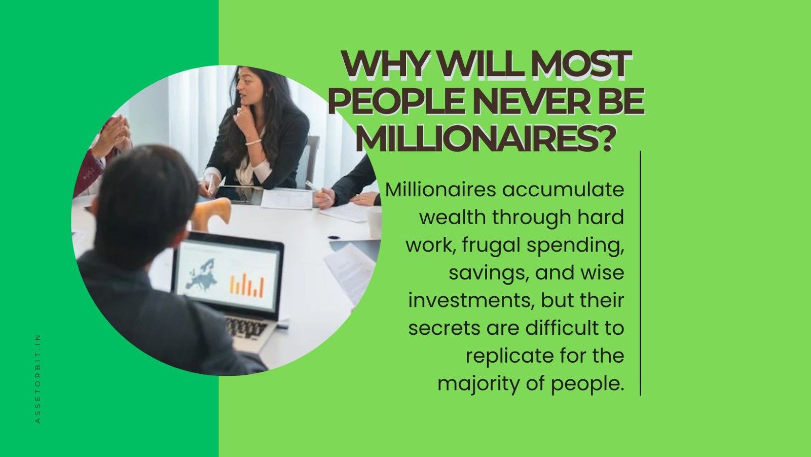 Most People Never Be Millionaires