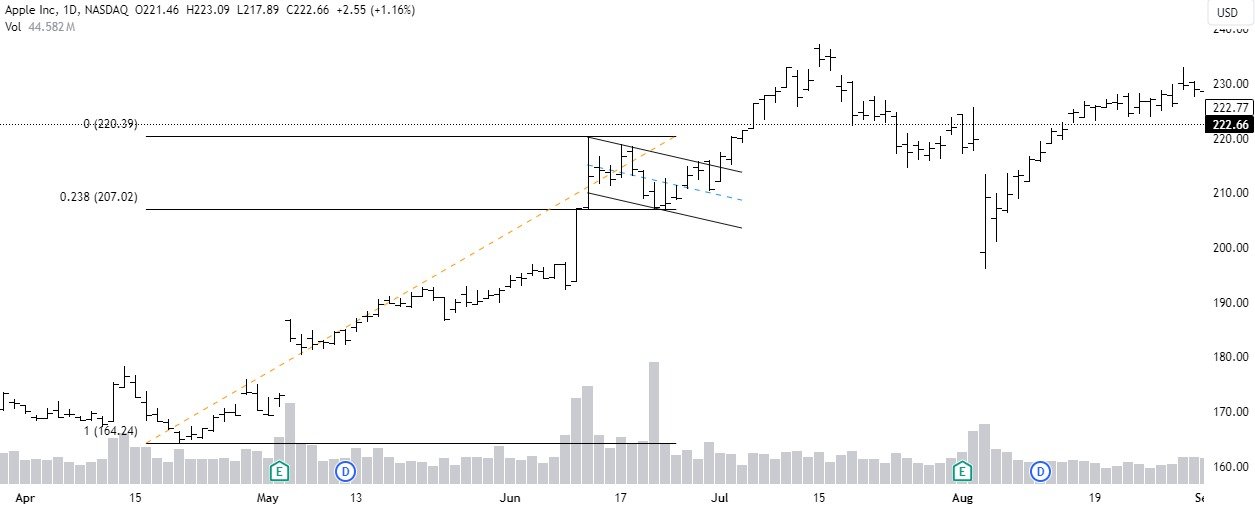 bullish flag pattern type