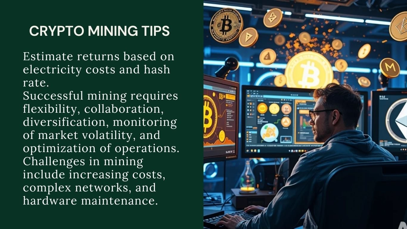 crypto mining tips