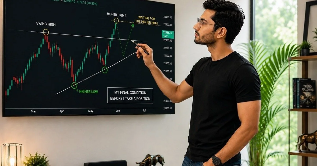 Waiting for the Higher High: My Final Condition Before I Take a Position
